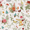 VEELIKE Herbs Floral Wallpaper Stick and Peel Vintage Butterflies Marigolds Contact Paper