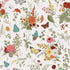 VEELIKE Herbs Floral Wallpaper Stick and Peel Vintage Butterflies Marigolds Contact Paper