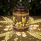 Hummingbird Solar Lantern Outdoor Hummingbird Decor Garden Decor Waterproof Decor Light Hanging