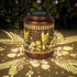 Hummingbird Solar Lantern Outdoor Hummingbird Decor Garden Decor Waterproof Decor Light Hanging