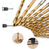 19PCS Premium Hex Drill Bit Set, Titanium Drill Bits Set, High Speed Steel Hex Shank for Wood