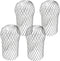 EBaokuup 4 Pack Expandable Aluminium Gutter Downspout Protectors for Leaf Filter Strainer