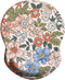 Wrist Support Mouse Pad with Non Slip Rubber Base, 8.75in X7.5in Small Mouse Mat for Home Office (Pink Floral)