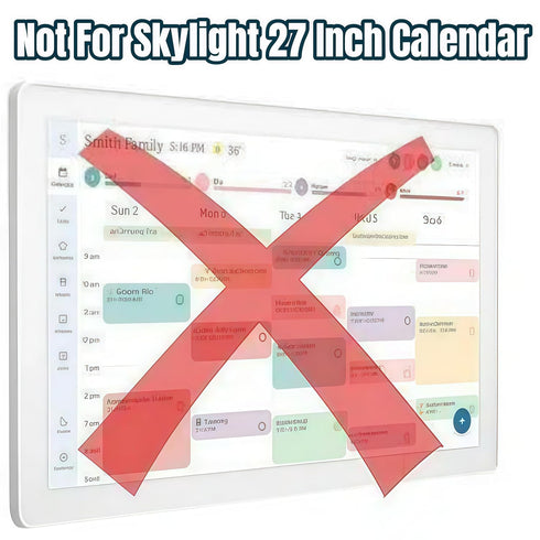 Generic 15 Inch 15 Inch Magnetic Fridge Mount for Skylight Calendars, Calendar Accessories, Magnetic Mount Calendar