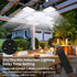 176LED 5 Aqonsie Solar Shed Light Outdoor Indoor, Solar Powered Motion Sensor Pendant Light Daytime Available, Solar