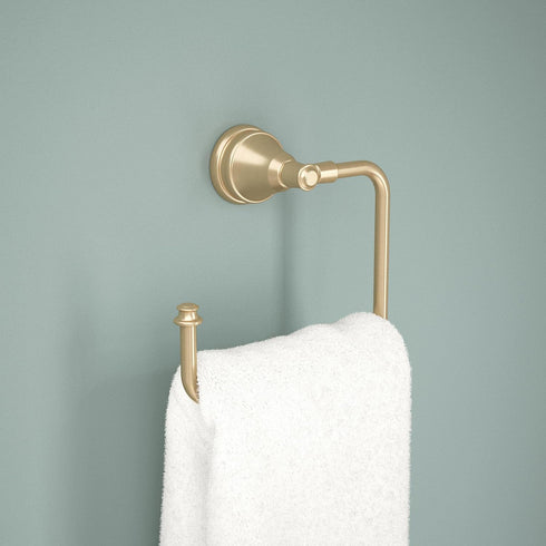 Delta MYN46-CZ Mylan -towel Ring, Champagne Bronze by Delta