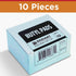 Butyl Tape Pads for Heat Tape Clips, Sealant Pads for Roofing, Easy Installation, Small, 10 Pack