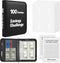 JUNDUN 100 Envelopes Money Saving Challenge, Fireproof Savings Book with Envelopes and Zipper Binder