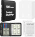 JUNDUN 100 Envelopes Money Saving Challenge, Fireproof Savings Book with Envelopes and Zipper Binder