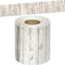 Teacher Created Resources White Wood Straight Rolled Border Trim, 50ft for Bulletin Boards, Classrooms, Offices