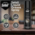 17 oz Pack 1 Selsil Liquid Grease Spray - fl - Spray Lubricant for Metal Parts & Metal-to-Plastic Contact - Suitable