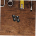 4pcs Amosfun Self Adhesive Large Mini Caster Wheels with Screws Swivel Steel Pulley for Furniture Kitchen Appliances
