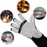 YESWELDER 16 Inches Leather Forge MIG Welding Gloves, 932?, Kevlar Stitching, Heat/Fire Resistant