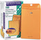 Quality Park Gummed Kraft Clasp Envelopes - #55 - 6" x 9" - 28 lb - 100 / Box - Kraft