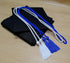 Double Graduation Honor Cords, Royal Blue and White, 68" Long