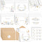 600 PCS Floral Thank You Cards with Envelopes and Stickers, 4x6 Inch,