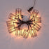 TWINKVILLA 10 Bulbs, Outdoor Patio String Lights Plug in with Incandescent Handwoven Beaded Copper Wire Style