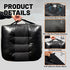 CRAURU 17.7"x15.7"x5.9" Adult Booster Car Seat Cushion for Office Chair & Driving Thick Car Seat Cushion with Handle