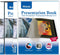BAZIC 10-Pockets Presentation Book Binder with Plastic Clear Sleeves, Fits 8.5x11 Paper, Portfolio Folder for Reports