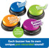 Learning Resources Answer Buzzers - Classroom Must Haves Supplies, Kids Toys, Sound Effect Button, Family Game Shows