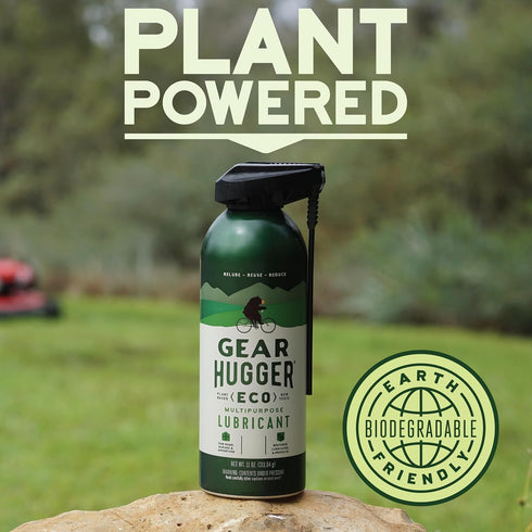 (11 oz, Pack 2), Gear Hugger Multipurpose Lubricant - Eco-Friendly of Rust Remover - Garage Door Lubricant Spray, Door