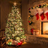 50 Count Decorations10ft Brightown Warm White Christmas Lights, Clear Mini Incandescent Lights on White Wire, Christmas