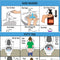 HOM LLC Visual Schedules Potty Training! ABA/OT Approved Step-by-Step Visual Schedules for Children. Ideal for Autism