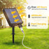 66FT 200LED 1800mAh IP67 8 ICRGB Solar Pool Lights for Above Ground, Solar Rope Lights Outdoor, Waterproof Blue String