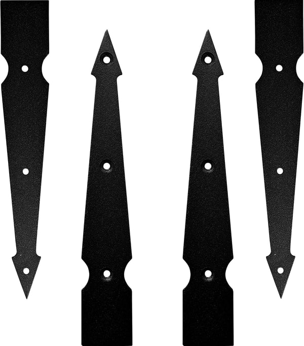 Barn Sliding Door Decorative Corner Bracket 8 in Gate Hinge Garage Door