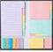 Mr. Pen Sticky Notes Set, 410 Pack, Divider Sticky Notes, Pastel Colors, School Supplies, Office Supplies