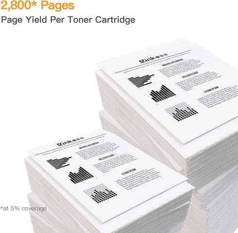 E-Z Ink 2 Pack Compatible Toner Cartridge Replacement for HP 94X CF294X 94A CF294A High Yield (Black)