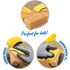 Cleaning Eraser Stick, Mini 1-1/2" x 1-1/2" x 4", Natural Rubber for Dust Removal from Abrasive Belts