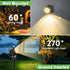 2-in-1 1 Pack) Solar Spotlights Outdoor Waterproof, Warm White Landscape Spotlights, Decorative Solar Spot Lighting