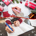 Yeaqee 36 Pcs Winter Themed Snowflake Pens, Frozen Ballpoint Pens for Winter Birthday Party, School Reward Prizes