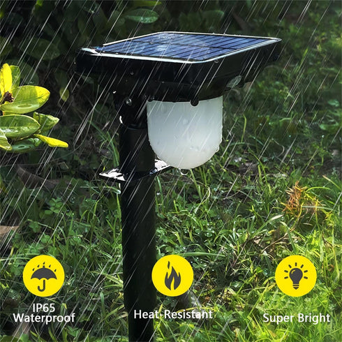 IP65 S NMT Super Bright Outdoor Solar Garden Lights Motion Sensor Pathway Light Landscape Lighting for Yard, Waterproof