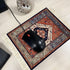famassiser Persian Style Carpet Mouse Pad Vintage Miniature Bohemian Rug Desk Pad, Non-Slip Computer Mouse Mat