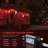 Outdoor Christmas Net Lights, 9.8FTx6.6FT 192 LED Fairy String Light with 8 Lighting Modes