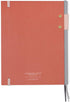 DesignWorks Ink Standard Issue Rosewood and Blush Planner Notebook No. 3 Journal with Lined Pages, Elastic Closure, Pen Holder, and 3 Ribbon Marker for Work, Writing, Journaling by DesignWorks Ink