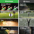 Landscape Path Lights, Selectable 3000K/4000K/5000K Pathway Lights, 12V Low Voltage Wired LED Outdoor Waterproof for