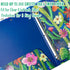 Decorative 3 Ring Binder, 9.7 x 12 inch, Watercolor Cactus Design, Hardcover with Dividers & Pockets