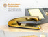 Bostitch Office Professional Metal Executive Stapler, 20 Sheet Capacity, Gold Chrome