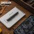 KeyUnity KP05SW Bolt Action Pen with Clip, Titanium Alloy EDC Pocket Pen, Retractable Metal Ballpoint Pen for Everyday