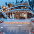 400 33ft 8 75 KNONEW Christmas Lights Outdoor Decorations LED Modes Curtain Fairy String Light with Drops, Clear Wire