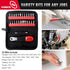 STREBITO Right Angle Screwdriver Low Profile 26 Piece Ratchet Set, Mini 1/4 Bit Tool for Tight Spaces