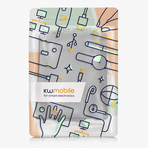 TS3550i TS3551i kwmobile Dust Cover Compatible with Canon PIXMA / - Printer Case - Fabric Protector Cover - Light Grey
