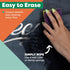 Chalkboard Markers Set of 8 - Washable, Erasable Chalk Ink Dry Erase Pens for School & Glass