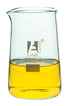 EISCO Conical Philips Beaker with Spout, 250mL - Borosilicate Glass (4.2" Tall)