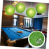 DIYEAH Paper Sphere Lamp Shade Green Decorative Light Cover for Ceiling Table and Floor Lamps Warm Atmosphere Bedroom