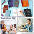 Yeaqee 24 Pcs Inspirational Gift Journals - A6 Leather Notebook Bulk for Employee Appreciation