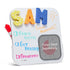 TIME TIMER Dry Erase Board Accessory, Small Desktop Magnetic Whiteboard for Time Timer MOD Visual Timer, To-Do Lists,